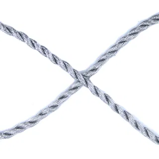 Silver Metallic Twisted Macrame Cord sample, design MT-550C9AB4, view 7