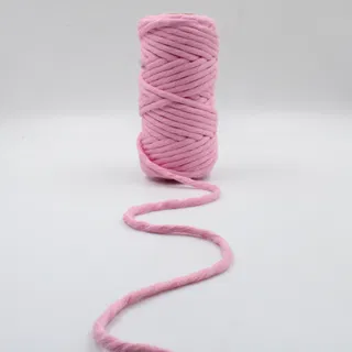Baby Pink Single Strand Macrame Cord sample, design MT-8F790064, view 2