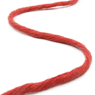 Dark Orange Single Strand Macrame Cord sample, design MT-31E1B2DC, view 7