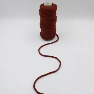 Dark Rust Single Strand Macrame Cord sample, design MT-92C255AB, view 2
