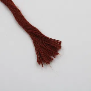 Dark Rust Single Strand Macrame Cord sample, design MT-92C255AB, view 3