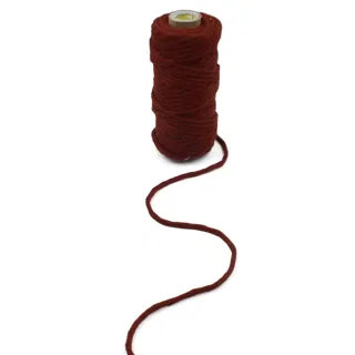 Dark Rust Single Strand Macrame Cord sample, design MT-92C255AB, view 5