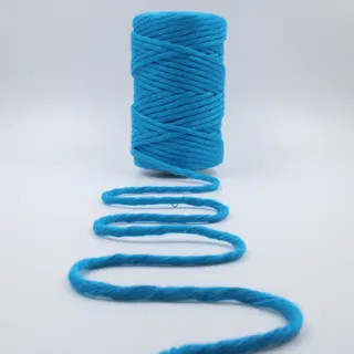 Firozi Turquoise Single Strand Macrame Cord sample, design MT-5407BD10, view 2