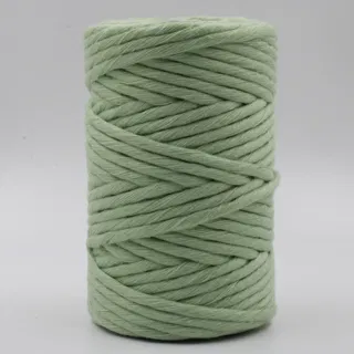 Laurel Green Single Strand Macrame Cord sample, design MT-1DD34A01, view 6
