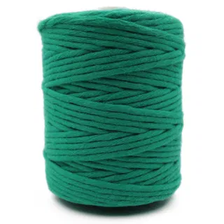 Leaf Green Single Strand Macrame Cord sample, design MT-95A129C7, view 6