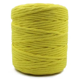 Lemon Yellow Single Strand Macrame Cord sample, design MT-19081B2C, view 4