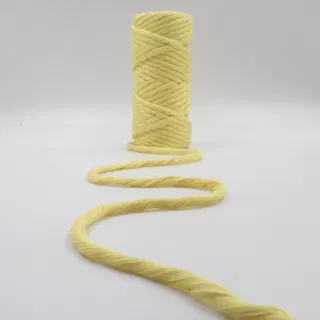 Light Yellow Single Strand Macrame Cord sample, design MT-F23E87CE, view 3