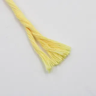 Light Yellow Single Strand Macrame Cord sample, design MT-F23E87CE, view 4