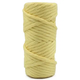 Light Yellow Single Strand Macrame Cord sample, design MT-F23E87CE, view 5