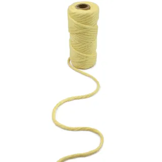 Light Yellow Single Strand Macrame Cord sample, design MT-F23E87CE, view 6