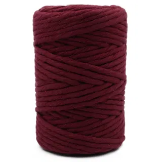 Maroon Single Strand Macrame Cord sample, design MT-FC7E97EC, view 4