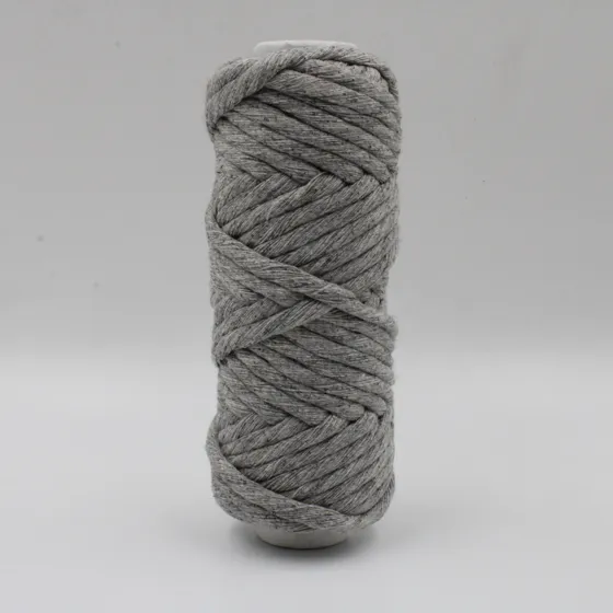 Melange Grey Single Strand Macrame Cord