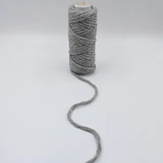 Melange Grey Single Strand Macrame Cord sample, design MT-AE41668A, view 2