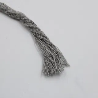Melange Grey Single Strand Macrame Cord sample, design MT-AE41668A, view 3