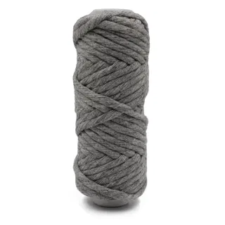 Melange Grey Single Strand Macrame Cord sample, design MT-AE41668A, view 8