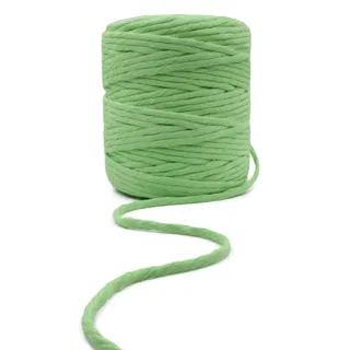Mint Green Single Strand Macrame Cord sample, design MT-3A8476EE, view 6