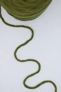 Olive Green Single Strand Macrame Cord sample, design MT-651EE5AA, view 4