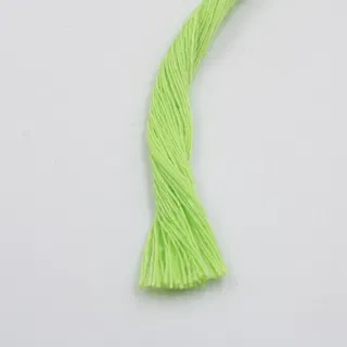 Parrot Green Single Strand Macrame Cord sample, design MT-B0B6224D, view 2