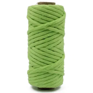 Parrot Green Single Strand Macrame Cord sample, design MT-B0B6224D, view 4