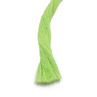 Parrot Green Single Strand Macrame Cord sample, design MT-B0B6224D, view 6
