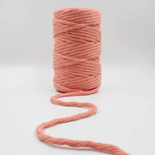 Peach Single Strand Macrame Cord sample, design MT-39C238B1, view 2