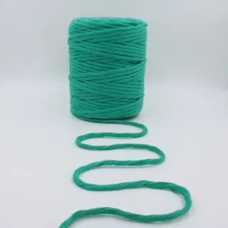 Sea Green Single Strand Macrame Cord sample, design MT-B07B810F, view 2
