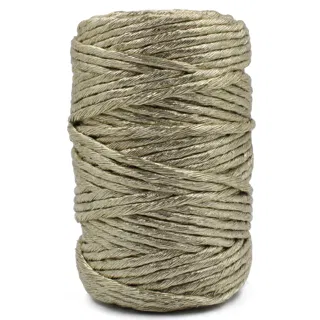 Champagne Gold Single Strand Macrame Cord sample, design MT-7AE37A74, view 4