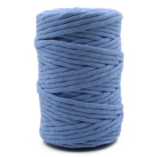 Sky Blue Single Strand Macrame Cord sample, design MT-44FF0B9A, view 4