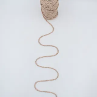 Tan and Sand Flecked Knitted Cord sample, design MT-F5853634, view 3