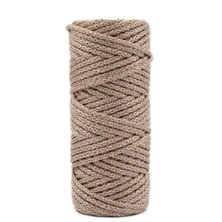 Tan and Sand Flecked Knitted Cord sample, design MT-F5853634, view 5