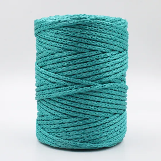Turquoise Tubular Knitted Cord