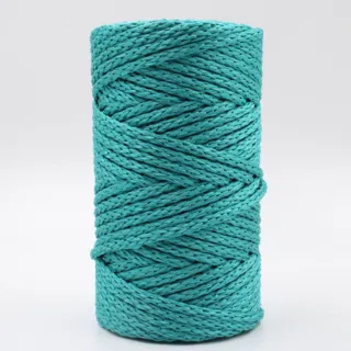 Turquoise Tubular Knitted Cord sample, design MT-601337E9, view 5