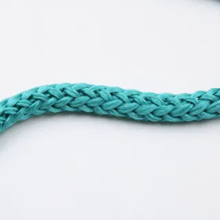 Turquoise Tubular Knitted Cord sample, design MT-601337E9, view 7