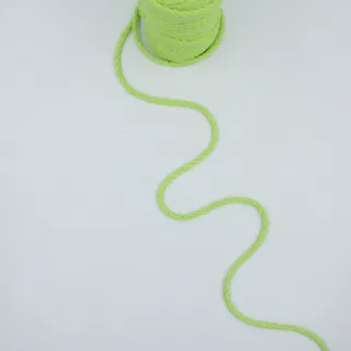 Parrot Green 3-Ply Twisted Macrame Cord sample, design MT-C98EFE61, view 11