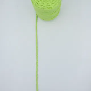 Parrot Green 3-Ply Twisted Macrame Cord sample, design MT-C98EFE61, view 4