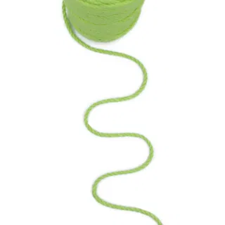 Parrot Green 3-Ply Twisted Macrame Cord sample, design MT-C98EFE61, view 8