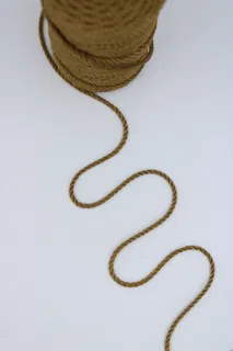 Bronze 3-Ply Twisted Macrame Cord sample, design MT-E447D4B3, view 3