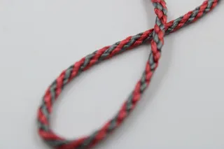 Coral and Grey Braided Dori sample, design MT-86B6A3DD, view 3