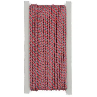 Coral and Grey Braided Dori sample, design MT-86B6A3DD, view 7