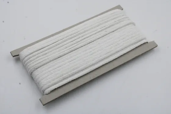 Bright White Braided Cord