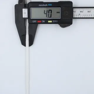 Bright White Braided Cord sample, design MT-060C56F5, view 5