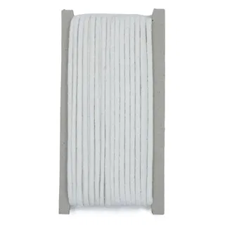 Bright White Braided Cord sample, design MT-060C56F5, view 7