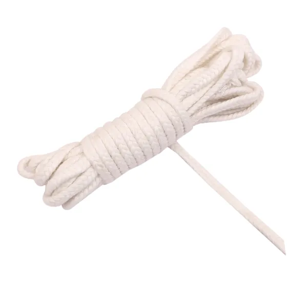 White Rounded Choti Braid