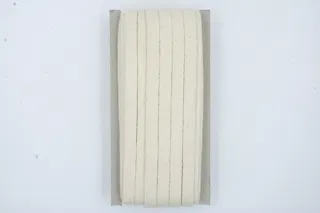 Natural Off-White Flat Drawstring Cord sample, design MT-2A850EED, view 2