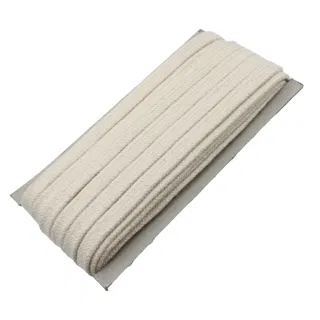 Natural Off-White Flat Drawstring Cord sample, design MT-2A850EED, view 6