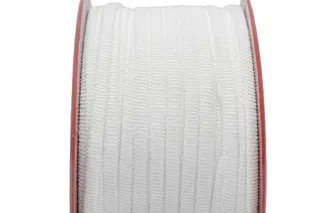 White Elastic Tape on a Red Spool sample, design MT-73910D2D, view 5