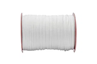 White Elastic Tape on a Red Spool sample, design MT-73910D2D, view 8