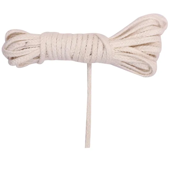 Cream White Thin Plait Choti Braid