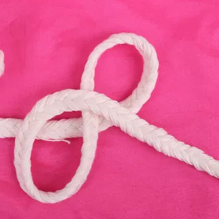 White Chevron Choti Braid sample, design MT-6DC8165F, view 4