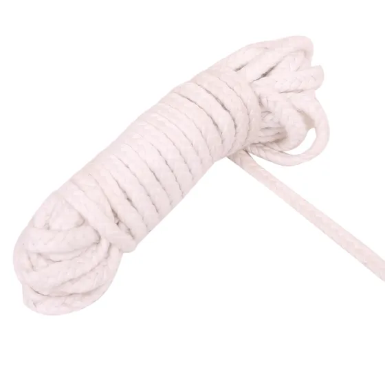 White Full Rounded Choti Braid